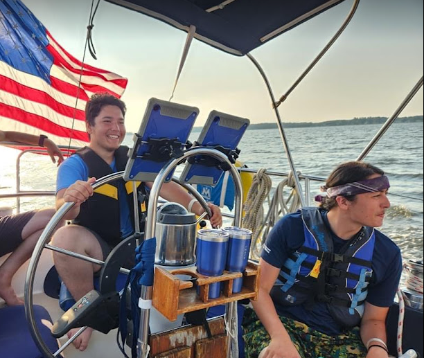 Sea Scouts in Command on ComCruise