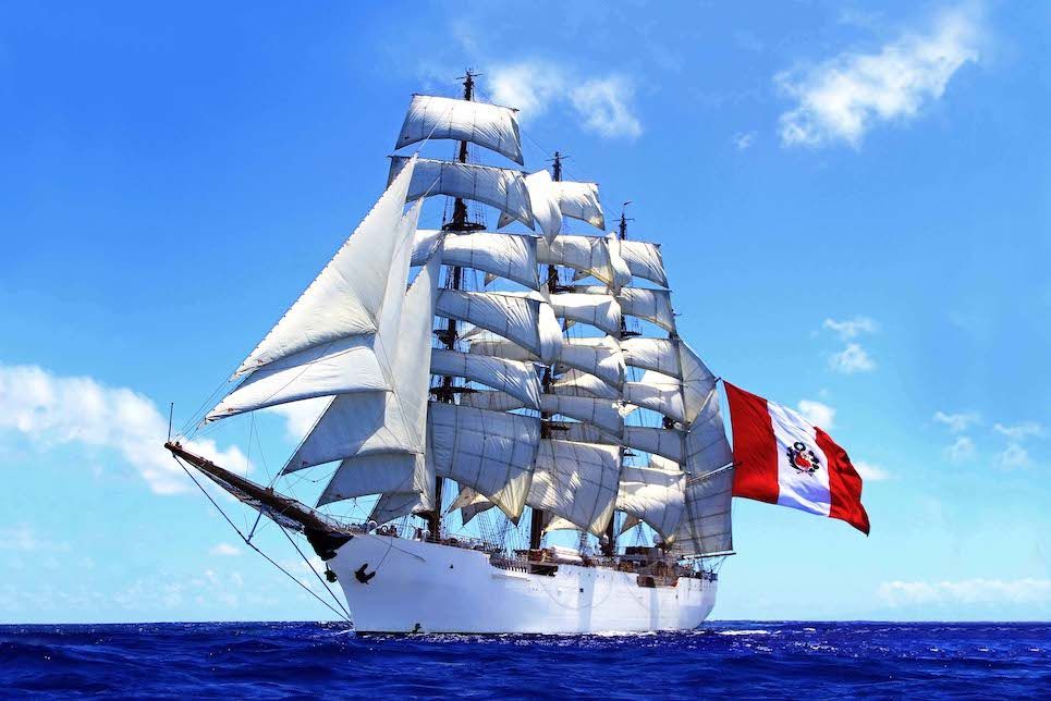 BAP Union Peru sailing vessel